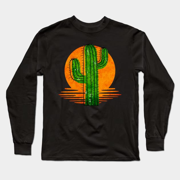 Cactus Long Sleeve T-Shirt by Onceer